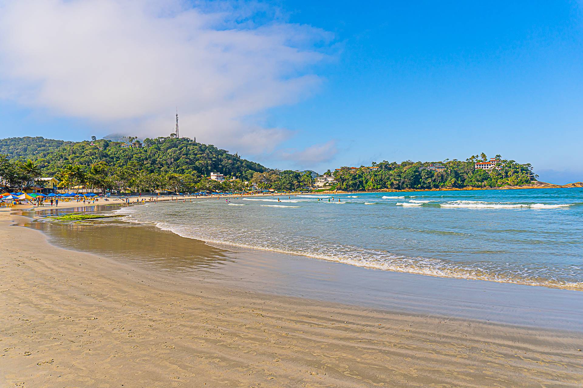 Praia das Toninhas - Pousada Vila Jacaa - Ubatuba - São Paulo